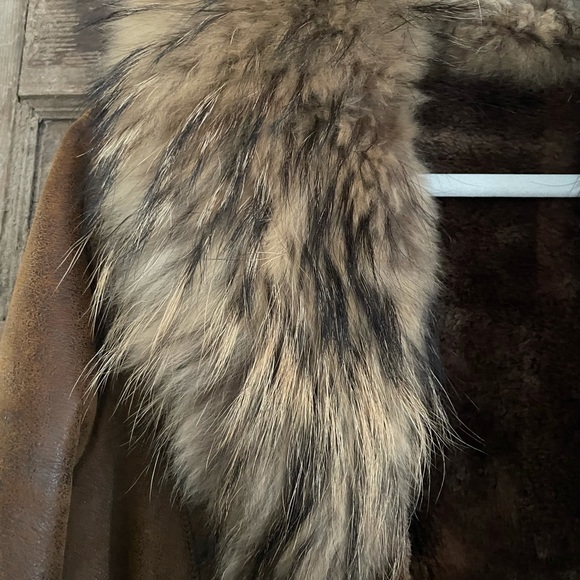 Mark Richards Fur Coat Sheepskin Size S made in France - Picture 4 of 4